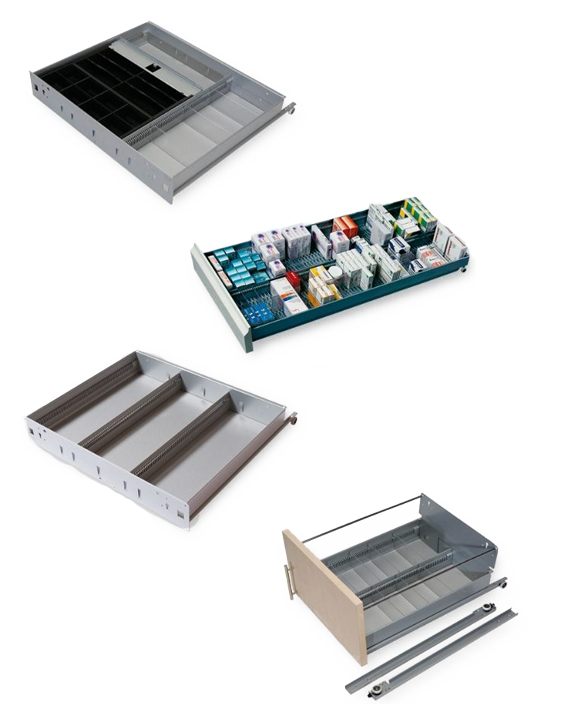 Ladensysteem en ladenzuil